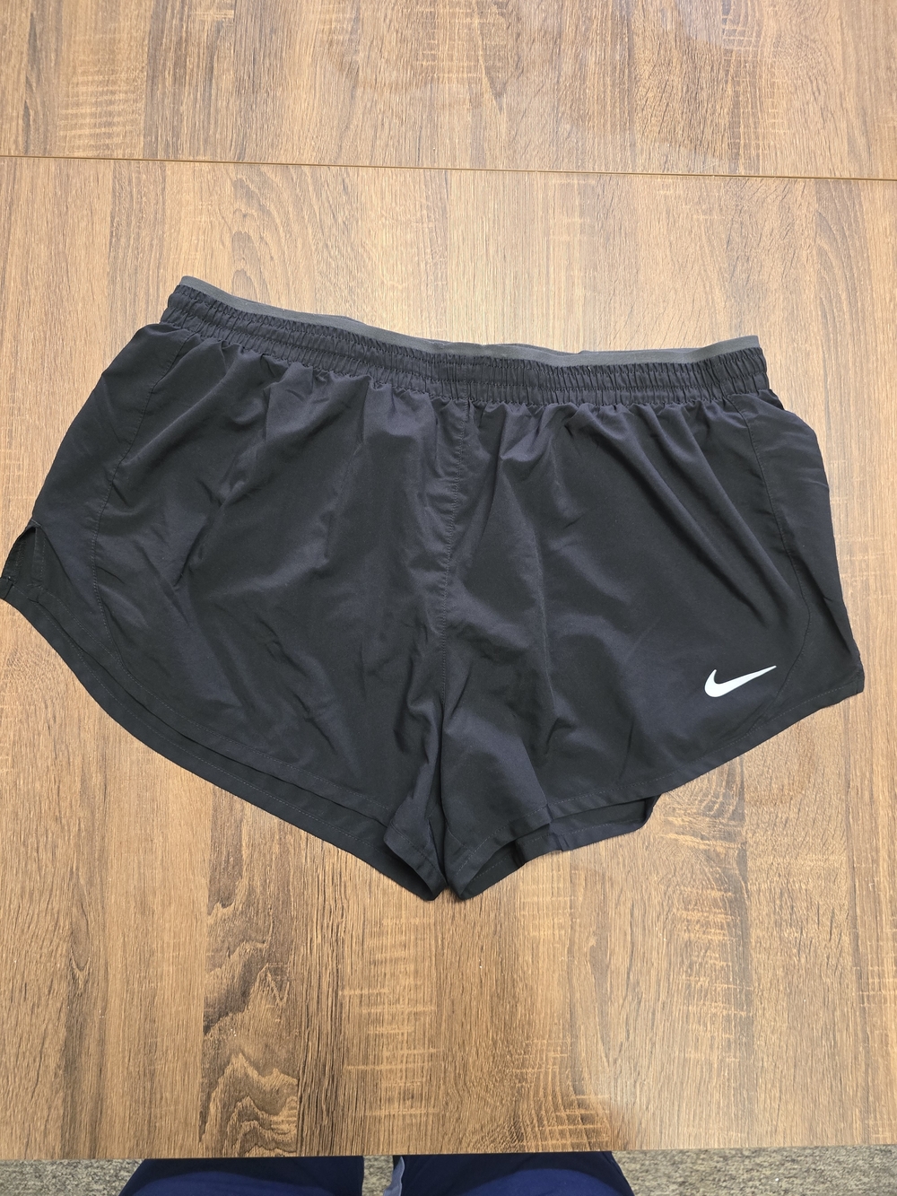 Nike Women’s Dri-FIT Running Shorts XL Black Lined Athletic Workout Gym